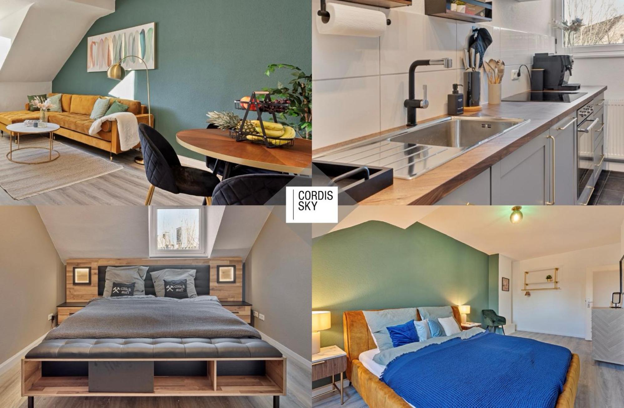 Zeche Trifft Villa Apartments By Cordis Sky Fuer Bis Zu 4 Personen 5 Minuten Zur Messe Essen Oder Hauptbahnhof Esterno foto